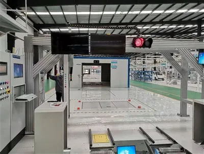 Temassız Dört Tekerlekli Konum Belirleyici